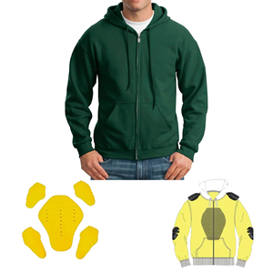 Unisex Customized Silk Screen Printed Leather Fleece Polyester Windproof Waterproof CE Certified 400g Motorbike Sportswear - Product Image 2