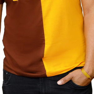 Camiseta Ligera Personalizada OEM con Cuello Redondo para Hombre, Gran Venta, 100% Algodón, Diseño con Letras Bordadas en Chenilla, Anti-UV, Ecológica - Product Image 5