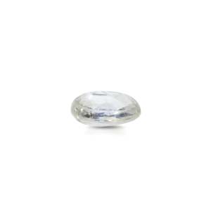 Piedra de Zafiro Facetada Blanca Natural - 3.44 Quilates - 1.5mm para la Fabricación de Joyas - Product Image 3