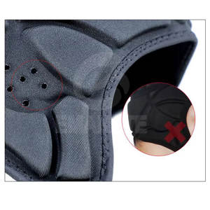 Casco de Seguridad de Fútbol Ligero de ABS Transpirable con Diseño Acolchado Ajustable para Entrenamiento, Tamaño Personalizado Disponible - Product Image 6