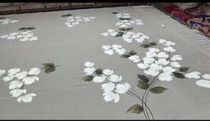 Sari de algodón con estampado/sari de algodón suave/Sari de algodón ligero Sari de uso diario sari de algodón informal sari de algodón de verano - Product Image 3