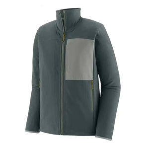 Al aire libre a prueba de viento e impermeable espesado cálido suave Shell polar ropa Otoño e Invierno hombres chaqueta de cuello alto para hombre - Product Image 5