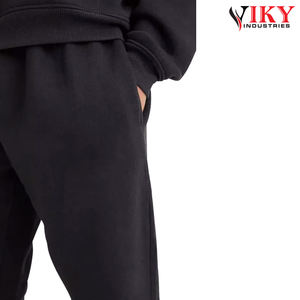 Survêtement évasé pour homme avec logo personnalisé, pantalon superposé, couleur unie, prix compétitif, vêtements pour homme, survêtement évasé - Product Image 6