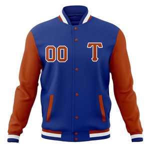 Chaquetas personalizables del equipo de la escuela secundaria para béisbol de invierno unisex Varisty con estilo bordado personalizado - Product Image 2