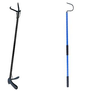 GREEN SWIFT INDUSTRIES Outil à crochets pour serpents 40 pouces Rouge Professionnel Acier inoxydable extra robuste pour jardin - Product Image 6