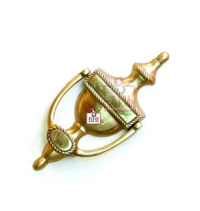 Laiton Design créatif maison porte principale accessoires de quincaillerie en laiton massif URNE Style heurtoir de porte géorgien - Product Image 2