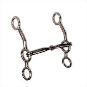 Nuevo, Profesional, de Acero Inoxidable, para Uso Veterinario, Clase I, Garantía de por Vida, Anillo en D, Bocado para Caballo, Anillo en D Articulado, CE - Product Image 5