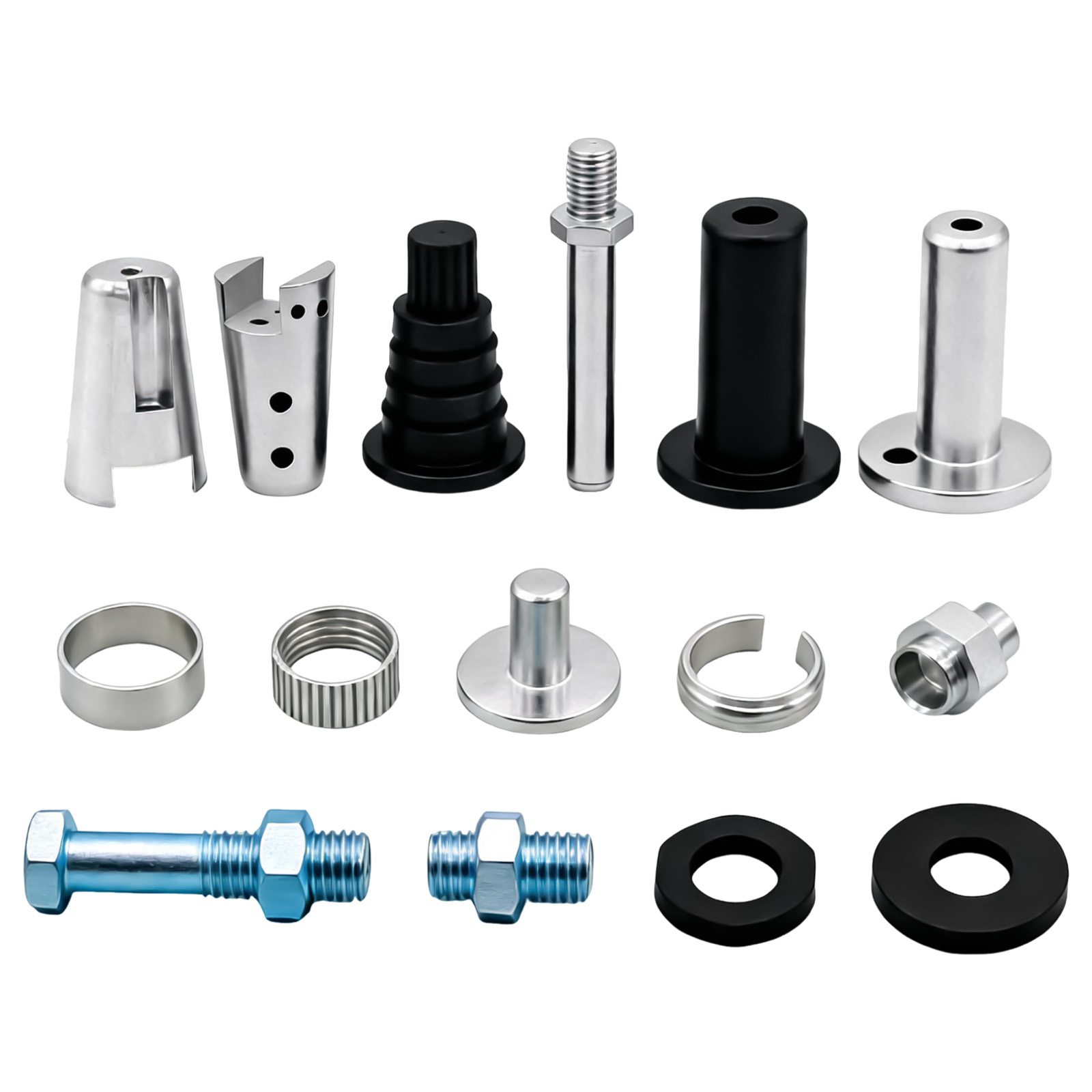 CNC Turning Milling Precision Machining 0.001mm Stainless Steel Structural & Connecting Components for Industrial Automation
