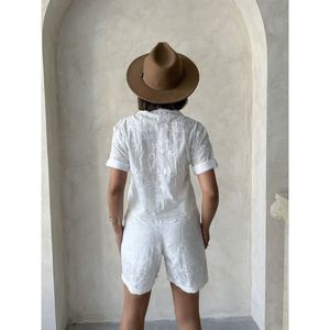 Ensemble de chemisiers en voile brodés pour femmes - Product Image 3