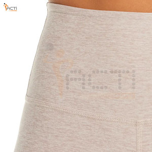 Pantalones cortos de talla grande de calidad superior para adultos Último diseño Precio razonable Ropa juvenil Pantalones cortos de Yoga para Mujeres - Product Image 5