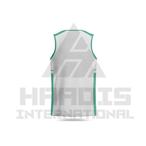 Uniformes propios Personalizados Baratos 100% poliéster Reversible baloncesto Jersey transpirable entrenamiento baloncesto uniforme conjunto para hombres - Product Image 5