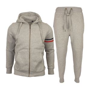 Trajes Deportivos Casuales de Invierno para Hombre 2026, Personalizables al por Mayor, de Dos Piezas, Color Sólido, Cintura Elástica, Transpirables, 100% Poliéster - Product Image 4