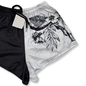 Custom Designed Mid Waist 100% Polyester Pattern Hot <b>Shorts</b> with <b>Pockets</b> OEM Service Sublimation Print Footy <b>Shorts</b> for sale - Product Image 2