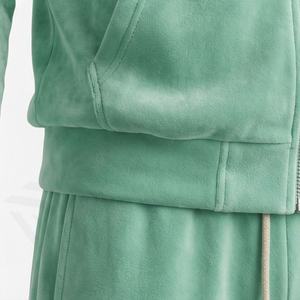 ชุดวอร์มกำมะหยี่ผู้ชายแบบกำหนดเอง ลดราคาพิเศษ ชุดออกกำลังกาย ชุดวิ่ง ชุดกีฬา - Product Image 5