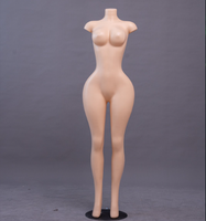 Mannequin de corps entier féminin avec tête, support, en plastique ABS gonflable, jambes en tissu, BBL, grande taille, gros buste, fesses, bikini, utilisation par tailleur, tête de mannequin