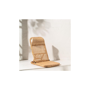 Chaise de sol en tatami en rotin Fabriqué avec des techniques et des matériaux haut de gamme pour ajouter du confort à l'intérieur et à l'extérieur. - Product Image 6