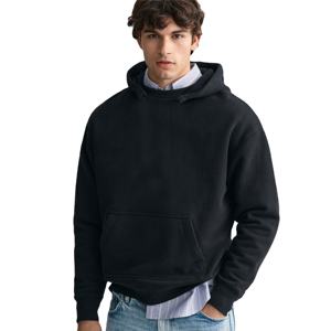 Sudadera con Capucha Extra Grande para Hombre, 100% Algodón, Diseño Liso con Cuello Redondo y Técnica de Bordado para Invierno - Product Image 2
