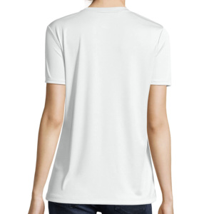 Camisetas de Verano para Mujer, Estampadas con Transferencia de Calor, Cuello Redondo, Manga Larga, Corte Ajustado, Antiarrugas, Transpirables, Tejido Jersey, Casual - Product Image 3