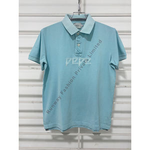 Chemise décontractée d'extérieur à manches courtes pour homme - Tricot respirant intelligent à revers pour l'été, compressée, écologique, grande taille, anti-rétrécissement - Product Image 5