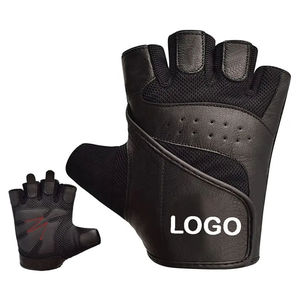 Guantes de entrenamiento con logotipo personalizado para hombre, guantes de goma para fitness, para levantamiento de pesas, 25kg, gimnasio, ejercicio, entrenamiento ajustable - Product Image 5