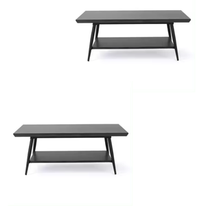 Table basse carrée moderne pour le salon et les hôtels Meubles en bois au meilleur prix d'Indonésie - Product Image 5