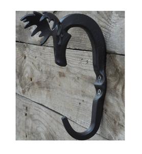 Crochet mural en fonte écologique pour la maison, le bureau, la cuisine, la salle de bain, le garage et les espaces extérieurs avec une construction solide et durable - Product Image 1