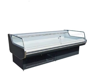 Vitrine Réfrigérée Combinée de Haute Qualité pour Viande de Supermarché, Îlot Réfrigéré à Refroidissement par Air avec Vitrage Transparent - Product Image 4