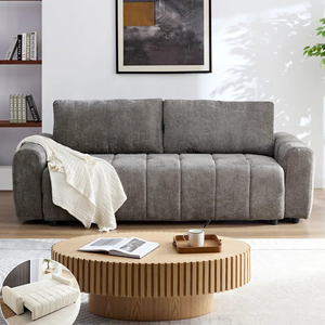 <strong>Cheap</strong> Two <strong>Seater</strong> Sleeper Couch <strong>Sofa</strong> <strong>Bed</strong> Folding Beige Small <strong>Bed</strong> <strong>Sofa</strong> Furniture Modern for Living Room - Product Image 3