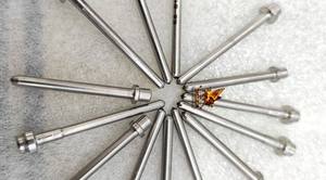 Bijoux Diamant Pneumatique 4 Facettes Diamant Point Dull Martelage Pin Outil pour Or Argent - Product Image 6