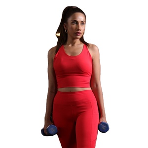 เสื้อชั้นในกีฬาแบบมีสายไขว้ รองรับแรงกระแทกสูง สำหรับผู้หญิง ใช้ได้สองด้าน เป็นมิตรต่อสิ่งแวดล้อม เหมาะสำหรับโยคะ - Product Image 3