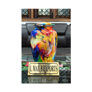 โกศอะลูมิเนียมสำหรับเผาเถ้ากระดูกสำหรับผู้ใหญ่วัสดุสำหรับงานศพ - Product Image 1