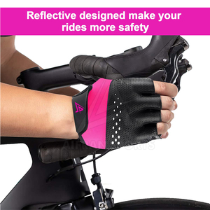 High Quality Custom Half-Finger Cycling <b>Gloves</b> for Men Winter Riding <b>Gloves</b> Whole Sale Rate - Product Image 5