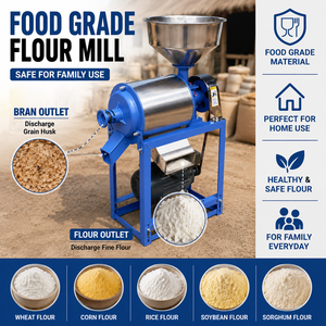Molino <span class=keywords><strong>de</strong></span> Granos Backbone 220V <span class=keywords><strong>de</strong></span> Acero Inoxidable, Molino <span class=keywords><strong>de</strong></span> <span class=keywords><strong>Harina</strong></span> BBM140 - Product Image 4