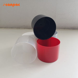 Couvercles en plastique PP de haute qualité pour aérosols, 65 mm et 52 mm, qualité alimentaire, certifiés ISO9001, avec logo personnalisé, pour emballage de canettes - Product Image 1