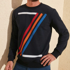 เสื้อสเวตเชิ้ตคอกลมแบบมีซับใน แขนยาว สำหรับผู้ชาย ผ้าคอตตอนผสม คุณภาพสูง สีสันตามสั่ง เป็นมิตรกับสิ่งแวดล้อม เหมาะสำหรับฤดูหนาว - Product Image 6