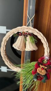 Ornements de Noël en rotin faits à la main, décorations de fêtes personnalisées pour les marques de détail et les collections saisonnières Vietnam - Product Image 3