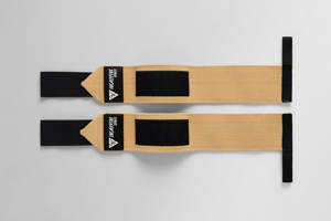 Heavy Duty Neoprene Wrist Wraps Stiff Cotton Polyester Elastic <b>Mixture</b> Breathable Compression Weightlifting Gym Workouts - Product Image 2