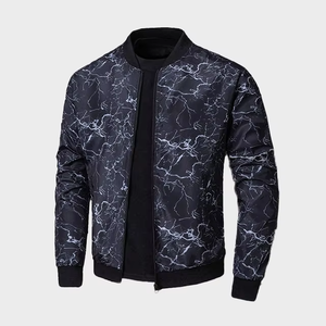 <b>Men</b> Sublimation Satin <b>Varsity</b> <b>Jacket</b> Long Sleeve 100%Polyester Casual Unisex <b>Jacket</b> Breathable <b>Bomber</b> <b>Jacket</b> For <b>Men</b> - Product Image 1