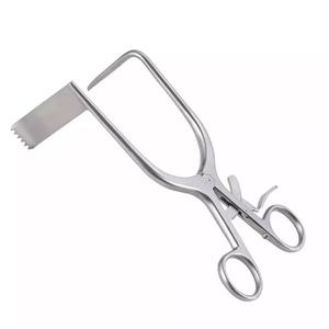Ducker-retractor de doble hoja abierta, de enclavamiento, 60mm x 21mm, retractores quirúrgicos de acero inoxidable, logotipo personalizado y tamaños - Product Image 1