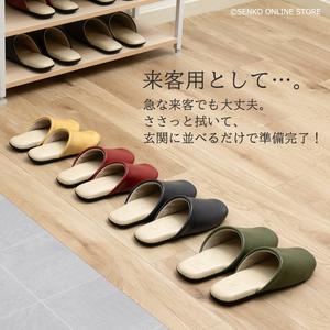 บ้านพีวีซีสำหรับรองเท้าแตะสไตล์วินเทจแบบไขว้สีดำ/ สีเขียวเปลี่ยนแปลงได้ชัดเจนสี Saison สองสีประมาณขนาด28ซม. (LL) - Product Image 1