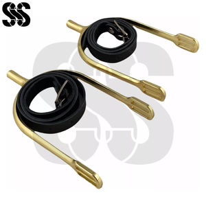 Espuelas de Equitación de Acero Inoxidable, Duraderas, Resistentes a la Corrosión, Colores Personalizados Disponibles, Estilo Inglés Elegante para Hombre - Product Image 4