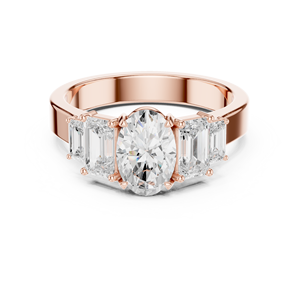 Bague ouverte 14K avec accent de perles - Product Image 2