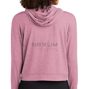 Nouveau style de sweats à capuche décontractés unis en coton à vendre votre propre style bonne qualité dernière marque privée sweats à capuche pour femmes - Product Image 2