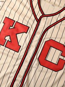 Camisetas de béisbol y sóftbol por sublimación personalizadas de alta calidad, camisetas deportivas para hombre al por mayor - Product Image 4