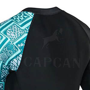 เสื้อแรชการ์ดพิมพ์ลายสำหรับผู้หญิงระบายอากาศสีตามสั่งวัสดุคุณภาพสูง - Product Image 6