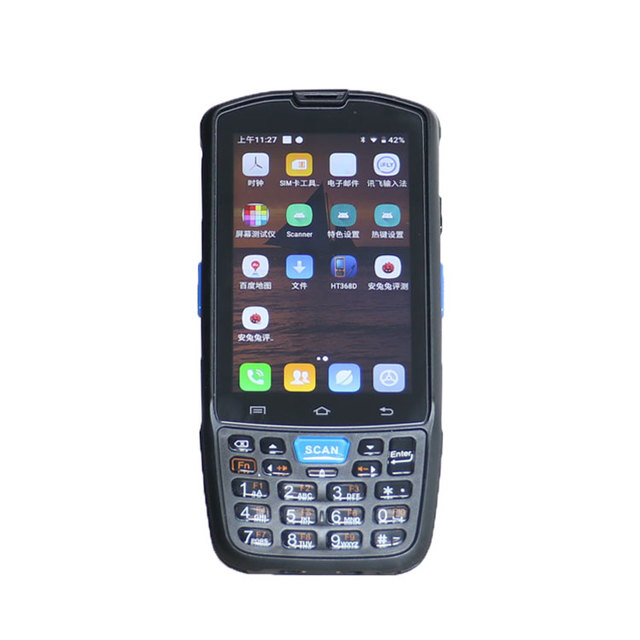 Android Wireless Barcode Scanner Handheld PDA Mobile Computer for Warehouse Stock Inventory Portable PDA Terminal