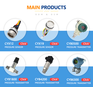 CYX20 316Lステンレス鋼差圧センサーOEM水システムエアコンプレッサー製品カテゴリ圧力センサー - Product Image 4