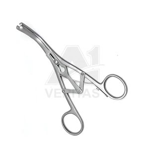 Fórceps dilatadores traqueales Laborde de acero inoxidable de alta calidad para procedimiento ENT | Instrumento médico con clip hemolock - Product Image 4