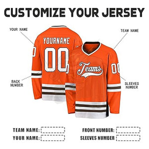 Camiseta de hockey sobre hielo personalizada de primera calidad para hombres, uniforme, ropa deportiva de alto rendimiento, equipos y jugadores, diseño personalizado, tela transpirable - Product Image 4