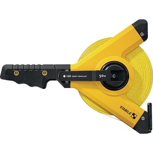 Cinta Métrica de Fibra de Vidrio LBM 1000, 50 m de Longitud, 13 mm de Ancho, Certificación STABILA PC-ABS/TPE EC III - Product Image 1